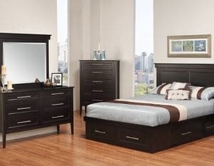 Stockholm collection bedroom furniture